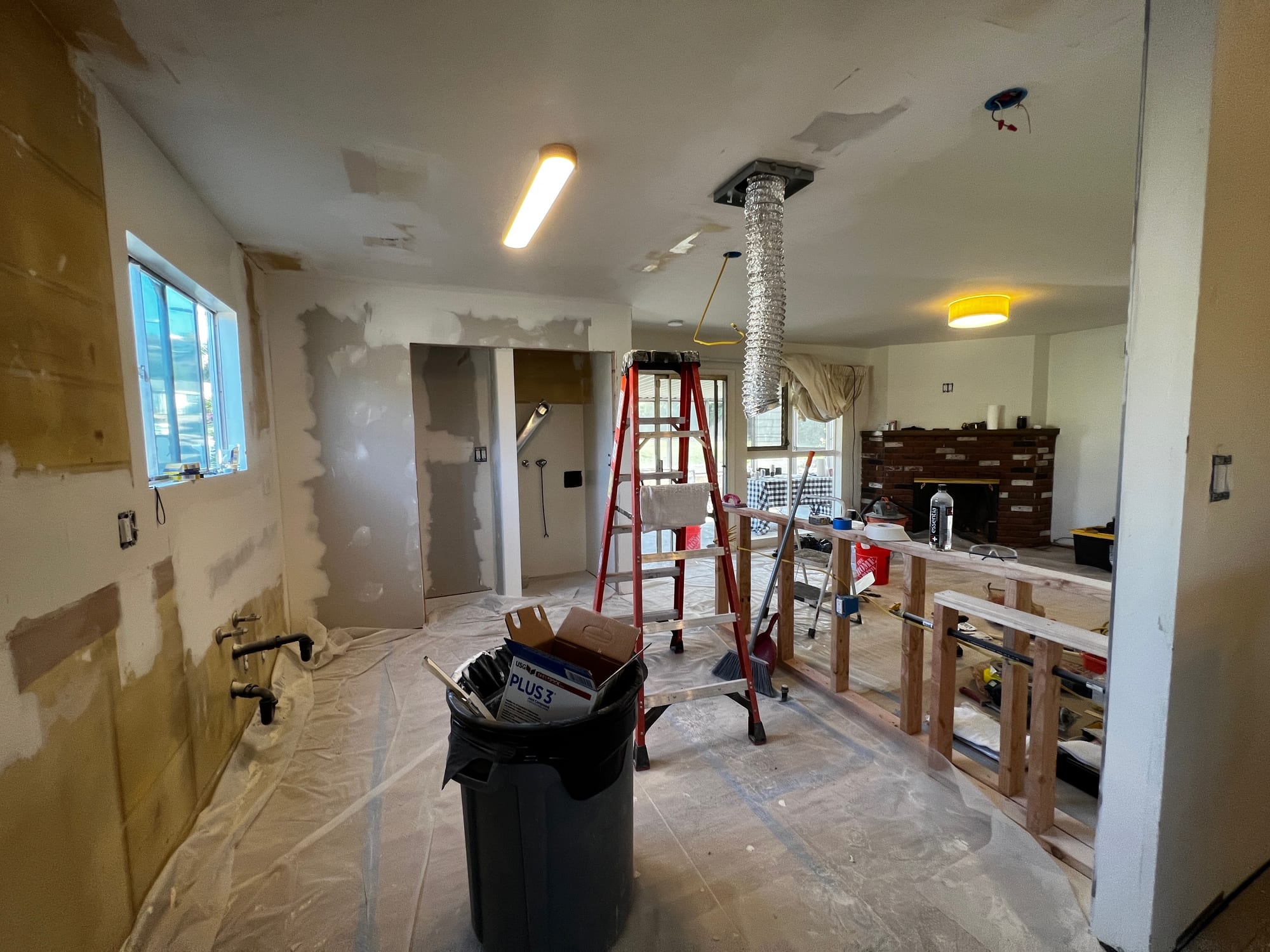 Full remodel framing and prep
